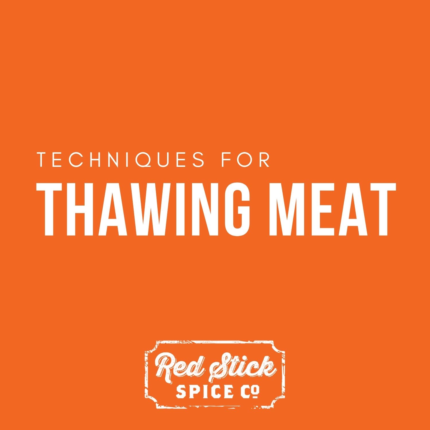 A Guide to Thawing Meat