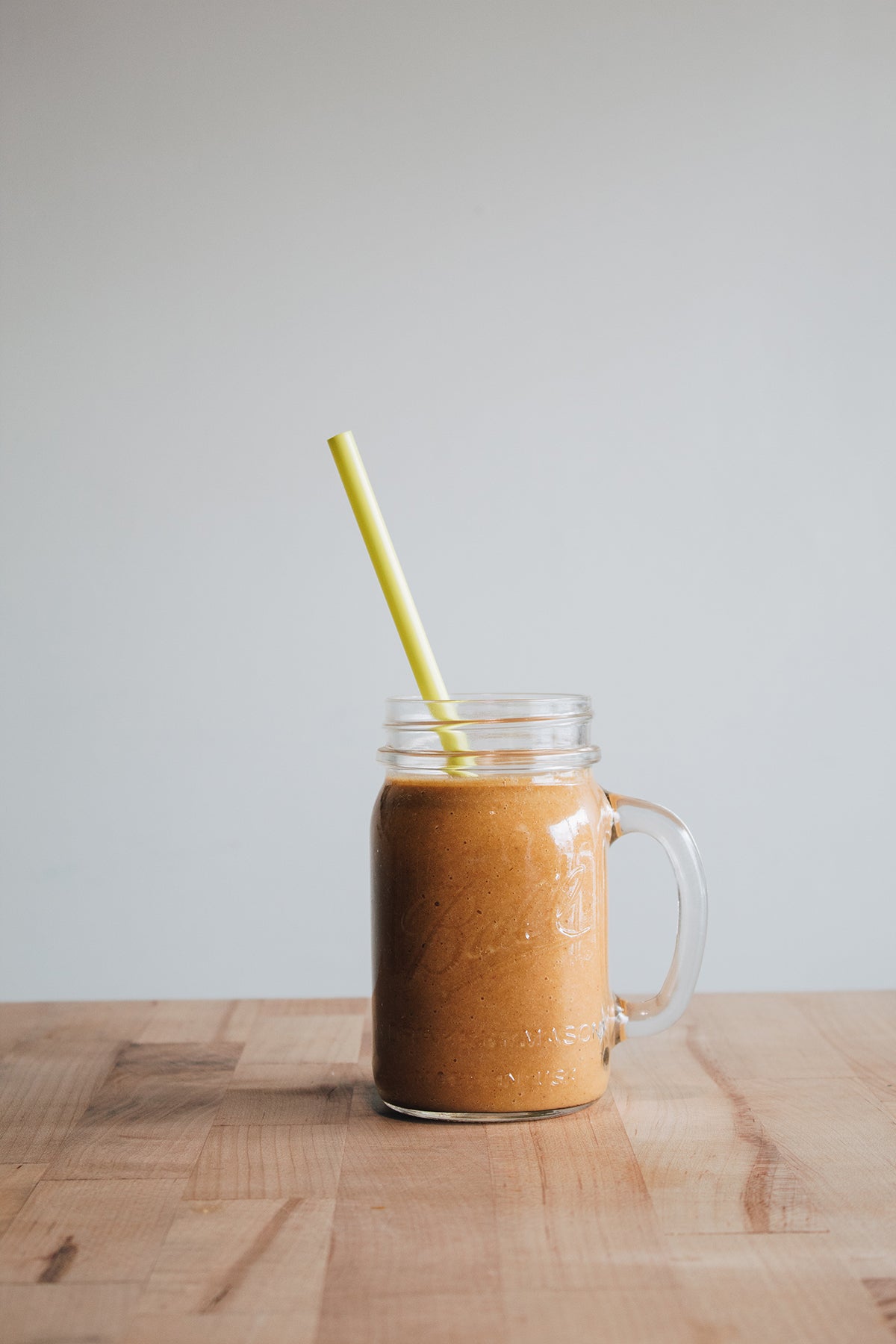 Summer Peach Smoothie with Turmeric and Cinnamon