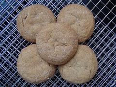 Soft and Sugary Ginger Cookies