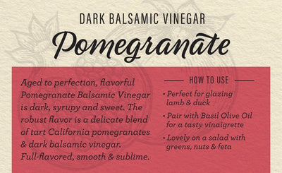 Pomegranate Balsamic Vinegar
