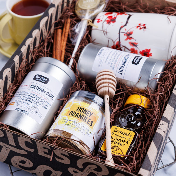 Valentine Tea & Honey Gift Box - Buy Online - Red Stick Spice Company