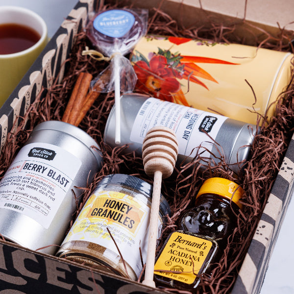 Herbal Tea & Honey Gift Box - Buy Online - Red Stick Spice Company