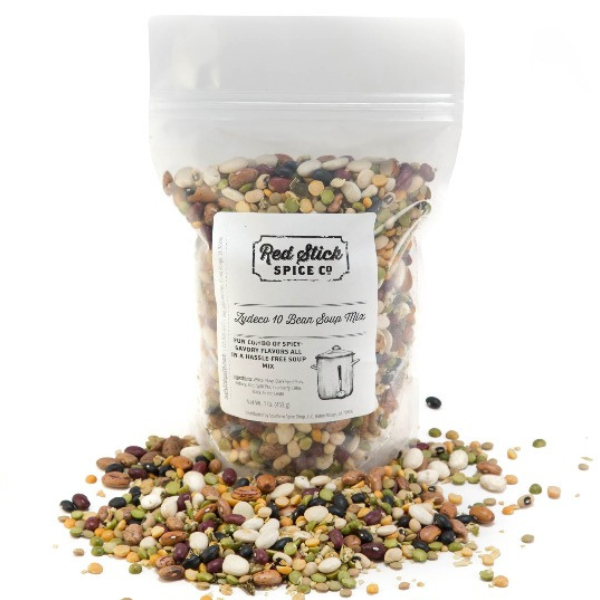 Zydeco 10 Bean Soup Mix, Soup Mix - Buy Online - Red Stick Spice