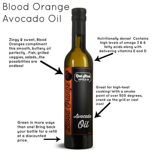 Five Ways: Blood Orange Avocado Oil
