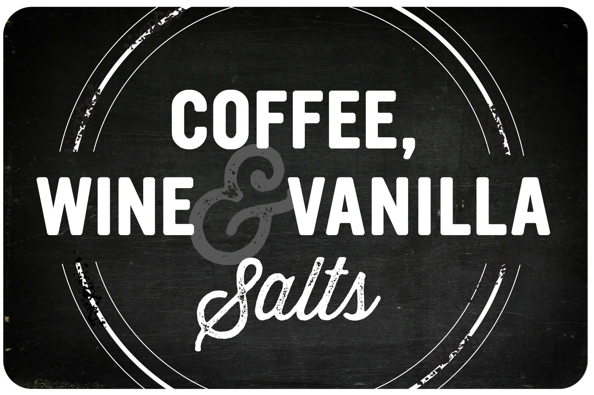 Coffee, Wine, Vanilla Salts