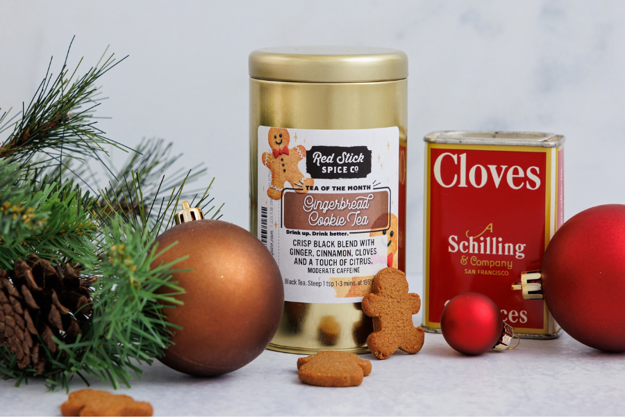 Gingerbread Tea Co Gingerbread Cookie Black Tea, Holiday Tea - Buy Online - Red Stick ...
