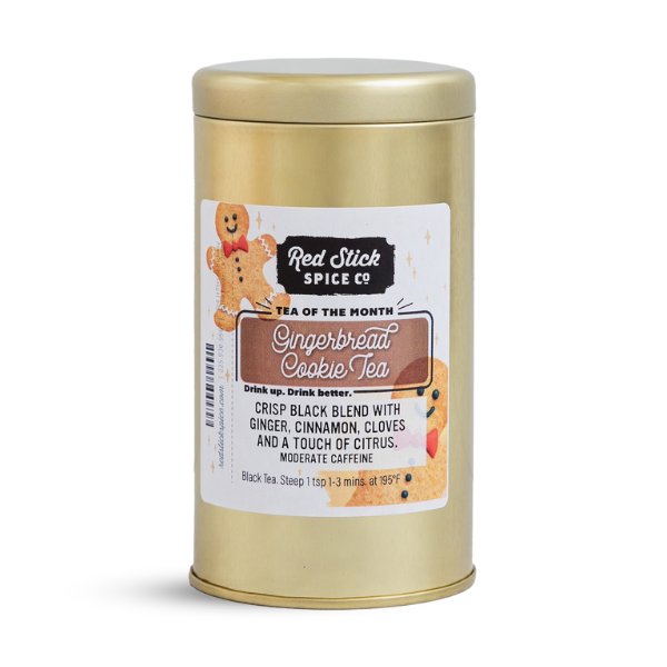 Gingerbread Tea Co Gingerbread Cookie Black Tea, Holiday Tea - Buy Online - Red Stick ...