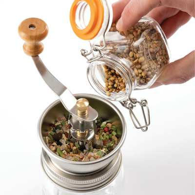 Kilner Glass Seasoning Grinder Set