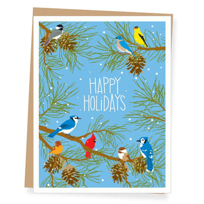 Apartment 2 Cards - Blank Dogwood Greeting Card (single or boxed)