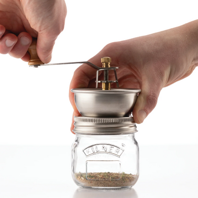 Kilner Glass Seasoning Grinder Set