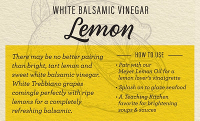 Lemon White Balsamic