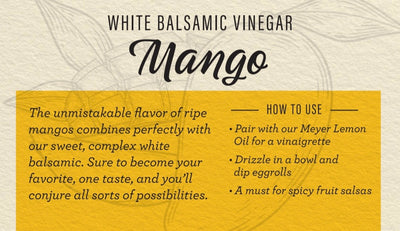 Mango White Balsamic Vinegar
