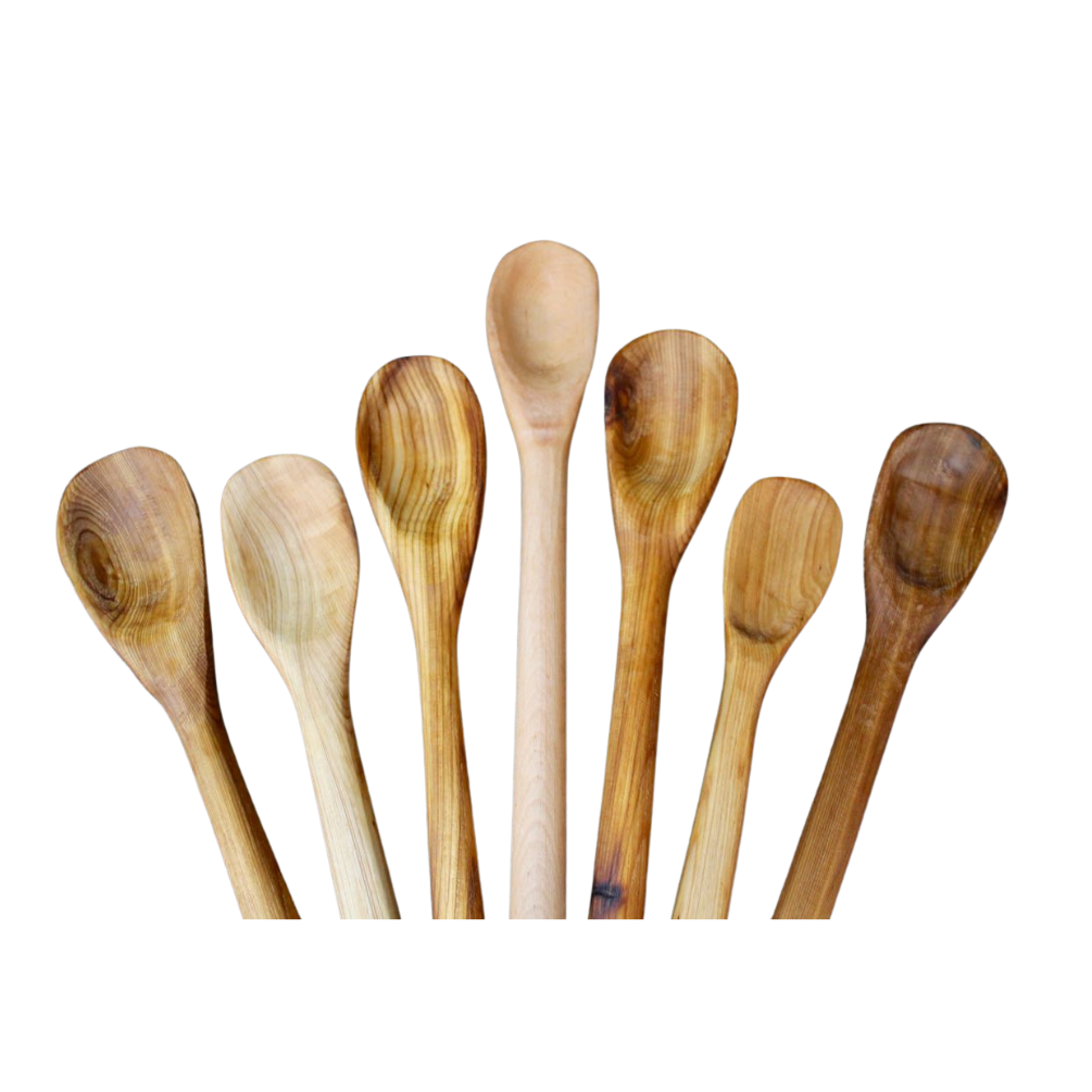 Louisiana Soup Spoon - Oak or Cypress Wood
