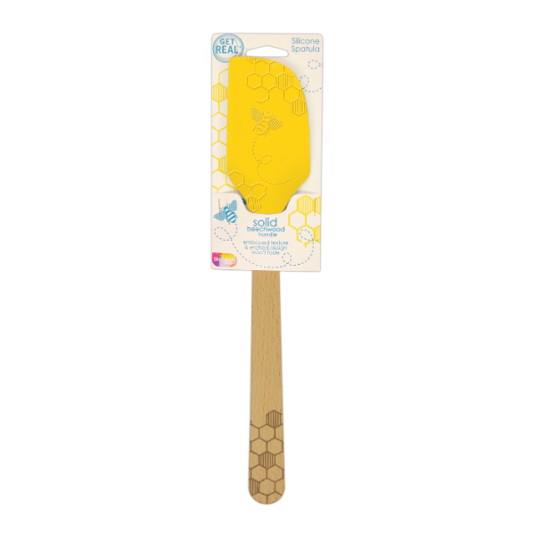 Talisman Honey Bee Embossed Silicone Spatulas