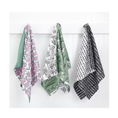 Mu Kitchen Vibe Dual Sided Tea Towels