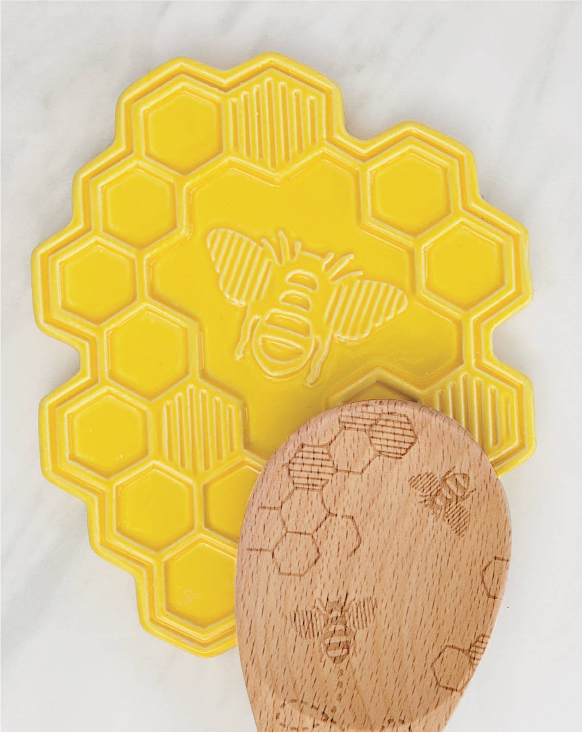 Talisman Honey Bee Ceramic Spoon Rest