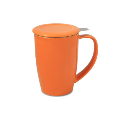 Curve Teaware Tall Tea Mug w/ Infuser & Lid - Teaware - Red Stick Spice Company