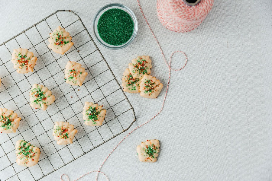 Sugar Cookie Recipe with my Oxo Cookie Press