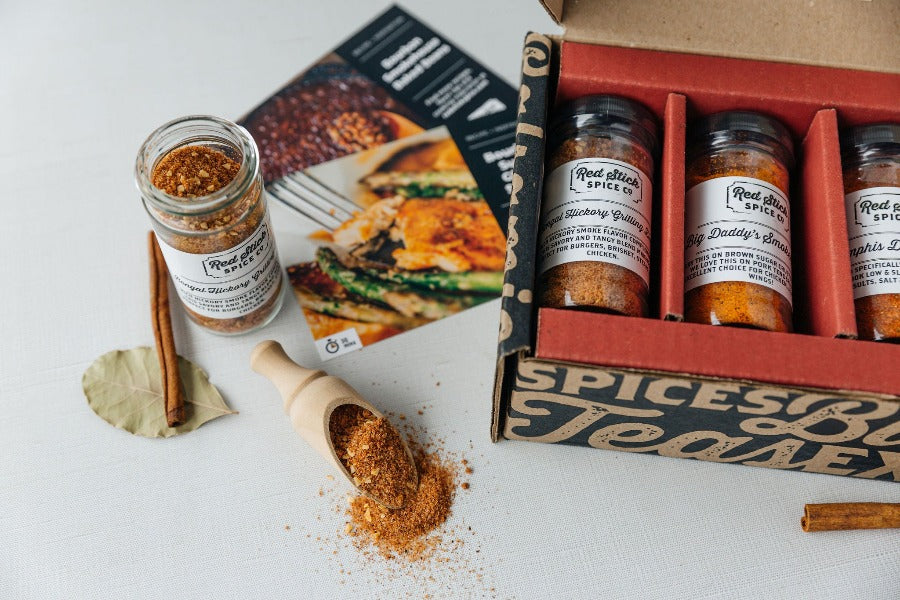 Corporate Gifts: Cajun Spice 3 Jar Box - Red Stick Spice Company