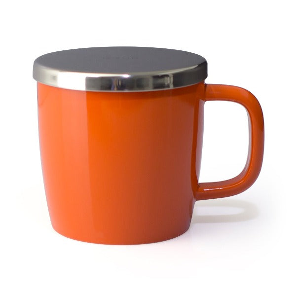 Small Dew Mug with Infuser & Lid 11oz - Teaware - Red Stick Spice Company
