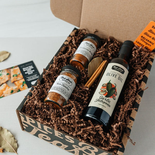 Garlic Jalapeno Oil & Blend Gift Box