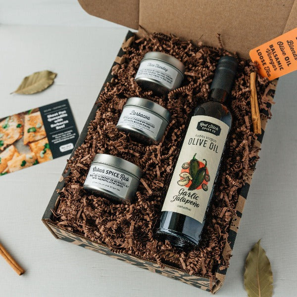 Garlic Jalapeno Oil & Blend Gift Box