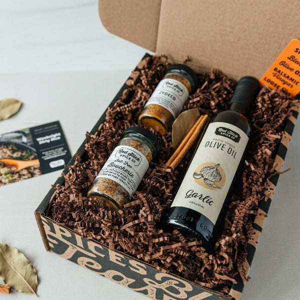Garlic Oil & Cajun Blend Gift Box