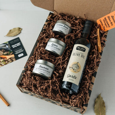 Garlic Oil & Cajun Blend Gift Box