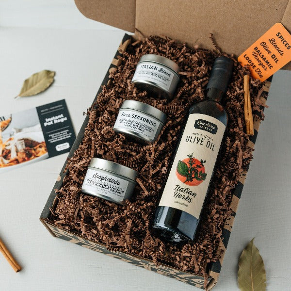 Italian Herbs Oil & Spice Blend Box