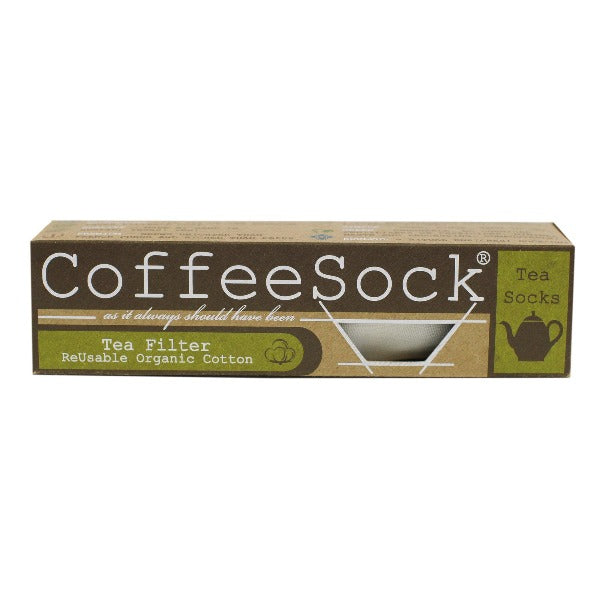 CoffeeSock TeaSock Cup Sized Reusable Tea Bags