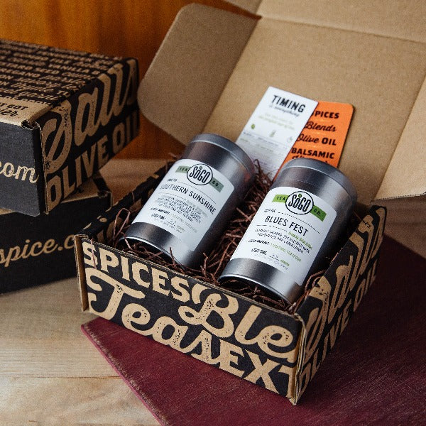 Louisiana Tea Gift Box - Premium_Gift Boxes - Red Stick Spice Company