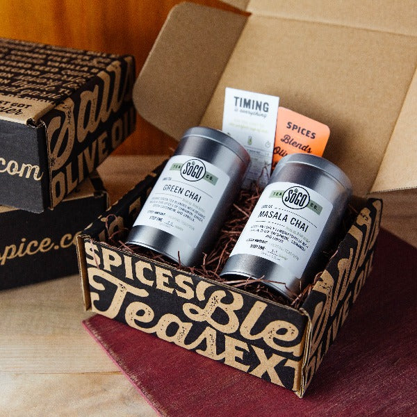 Chai Tea Gift Box - Premium_Gift Boxes - Red Stick Spice Company
