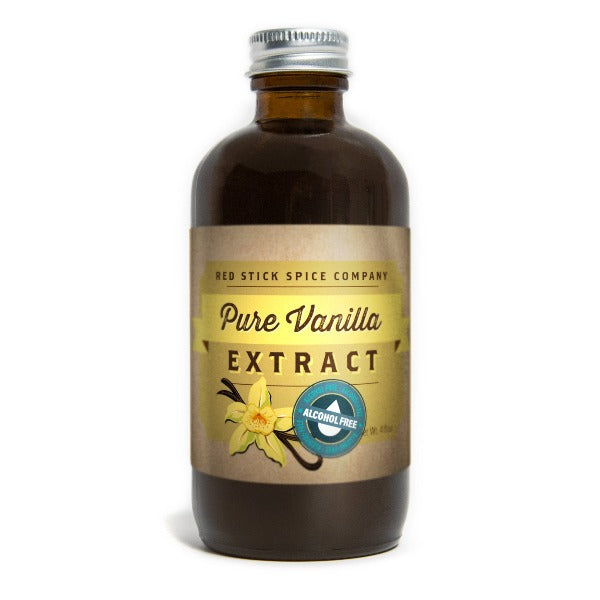 Alcohol Free - Pure Bourbon Vanilla Flavor - Premium_Extracts - Red Stick Spice Company